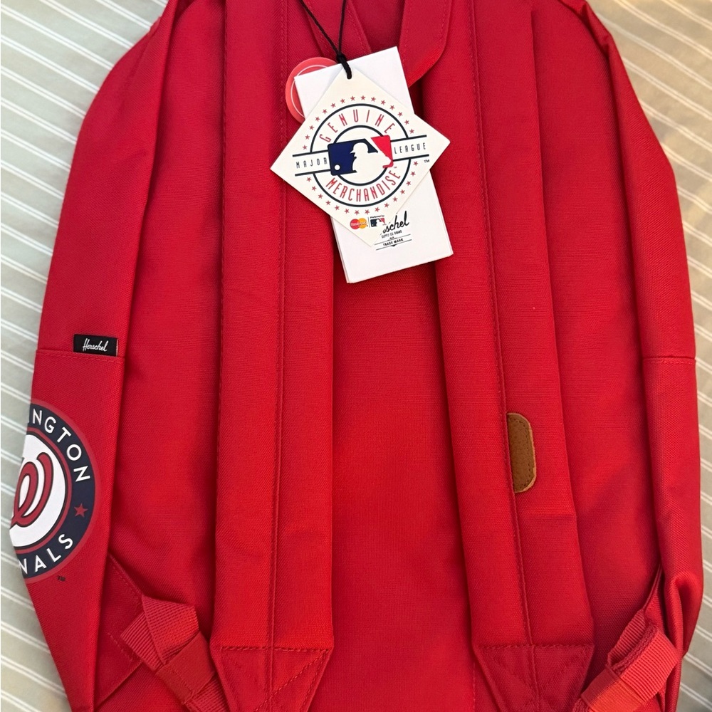 Red Washington Nationals Backpack